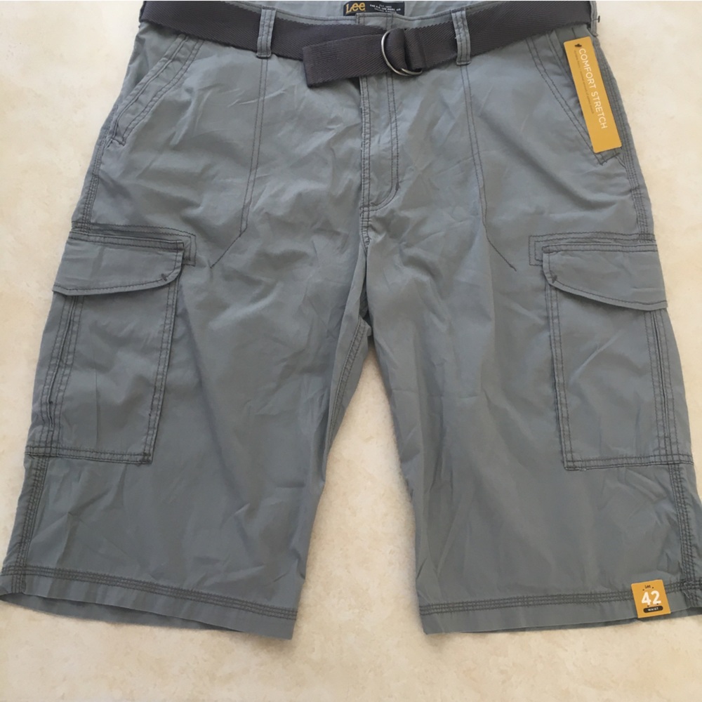 Lee Men's Cargo Comfort Stretch Shorts